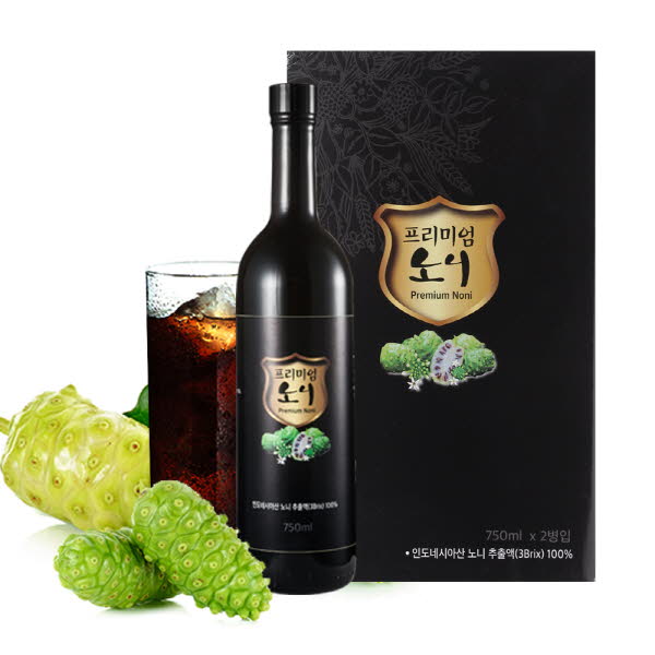 프리미엄 100% 노니원액  750ml*2병