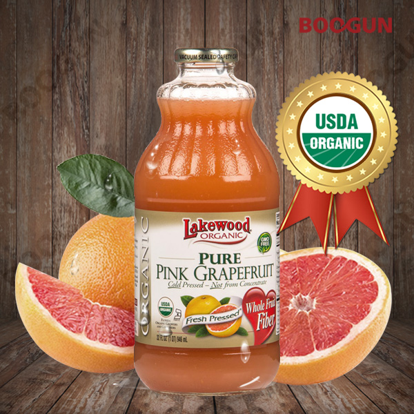 [레이크우드] 유기농 자몽 압착쥬스 원액 (946ml)