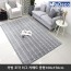 [미래앤데코] 카빙 조각 극세사 러그 카페트 중형100x150cm