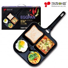 키친아트 4구 에그토스트후라이팬 28cm 1P