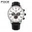 [FOCE]남성 가죽 손목시계 FM6304WH