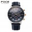 [FOCE]남성 가죽 손목시계 FM6304BU