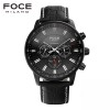 [FOCE]남성 가죽 손목시계 FM6304BBK