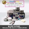 헬스마일 도시락세트(죽통 600ml/찬통 320ml*2/수저세트/도시락가방)
