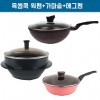 옥샘쿡  웍팬 + 가마솥 + 애그팬 OSW-28-OGA-22-OSF-20