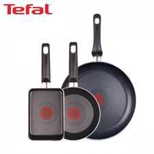 [테팔] 얼리 프라이팬 28cm+미니팬 18cm+사각 에그팬 12*18cm TFC-EL8EP18S18