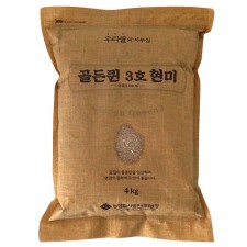[면세]골든퀸3호현미 4kgX4포