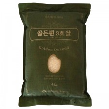 2018년햅쌀 골든퀸3호쌀 4kg(1포)