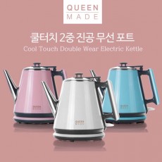 퀸메이드 쿨 터치 2충 진공 무선 포트 QDEK-2000