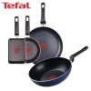 [테팔] 얼리 프라이팬 28cm+파워 블루 멀티팬 28cm+미니팬 18cm TFC-EL8PBWEP18