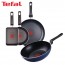 [테팔] 얼리 프라이팬 28cm+파워 블루 멀티팬 28cm+미니팬 18cm TFC-EL8PBWEP18