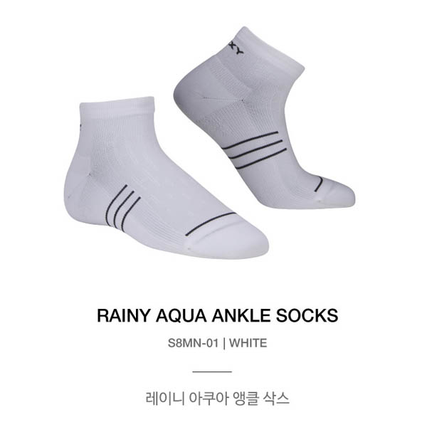 [REXY]렉시 여성 레이니 아쿠아 앵클 삭스 24(S) 2족세트