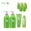 [TS샴푸] 프리미엄 TS 샴푸 500ml×2개+프리미엄 TS 트리트먼트 200m+TS 실크 케라틴 헤어 에센스 170ml+프리미엄 샴푸 6ml×5개