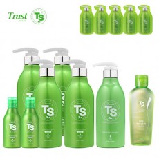 [TS샴푸]프리미엄TS샴푸500ml×4+프리미엄TS샴푸100ml×2+프리미엄TS컨디셔너500ml+TS실크케라틴헤어에센스170ml+프리미엄샴푸6ml×5