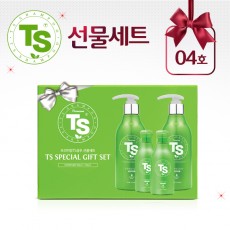 [TS샴푸] 프리미엄 TS 샴푸 선물세트 4호(프리미엄TS 샴푸 300ml×2개, 샴푸 100ml×2개, 선물박스)