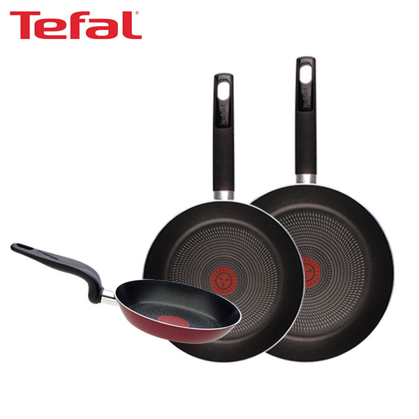 [테팔] 데코레이티브 시리즈 프라이팬 24cm+26cm+미니팬 18cm TFC-DS46EP18