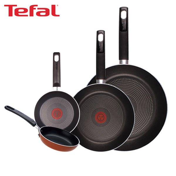 [테팔] 데코레이티브 시리즈 프라이팬 24cm+30cm+미니팬 12cm+미니팬 18cm TFC-DS430EP1218