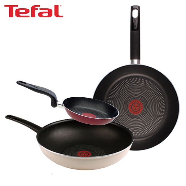 [테팔] 데코레이티브 시리즈 프라이팬 28cm+멀티팬 28cm+미니팬 18cm TFC-DS8WEP18
