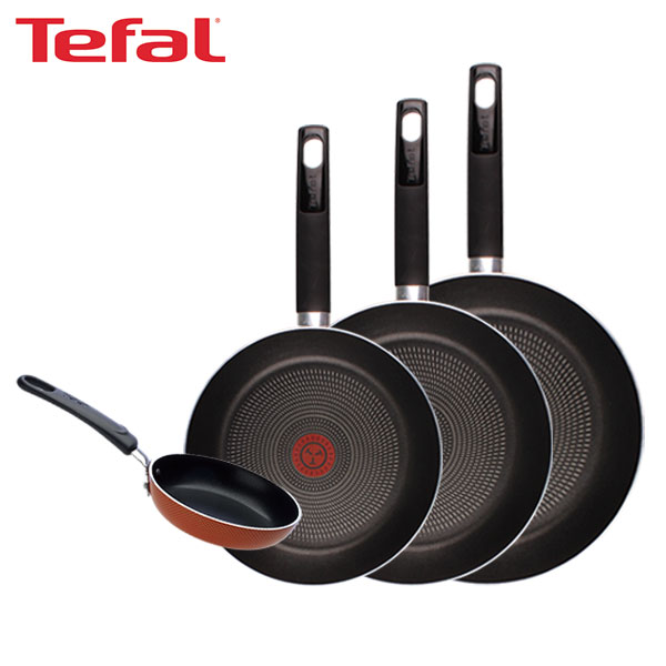 [테팔] 데코레이티브 시리즈 프라이팬 24cm+26cm+28cm+미니팬 12cm TFC-DS468EP12