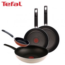 [테팔] 데코레이티브 시리즈 프라이팬 24cm+26cm+멀티팬 28cm+미니팬 12cm TFC-DS46WEP12