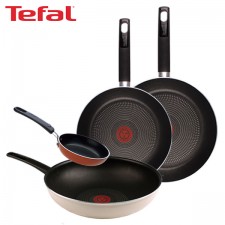 [테팔] 데코레이티브 시리즈 프라이팬 26cm+28cm+멀티팬 28cm+미니팬 12cm TFC-DS68WEP12