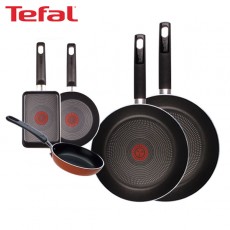 [테팔] 데코레이티브 시리즈 프라이팬 26cm+28cm+미니팬 12cm+미니팬 18cm+사각 에그팬 12X18cm TFC-DS68EP3SET