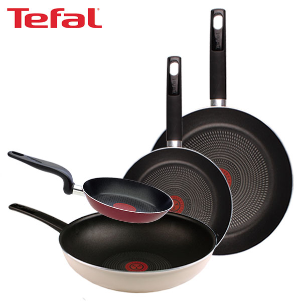 [테팔] 데코레이티브 시리즈 프라이팬 24cm+30cm+멀티팬 28cm+미니팬 18cm TFC-DS430WEP18