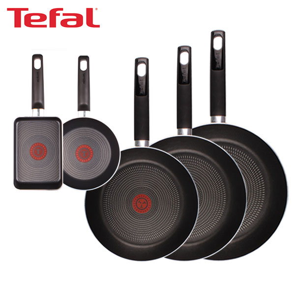[테팔] 데코레이티브 시리즈 프라이팬 24cm+26cm+28cm+미니팬 18cm+사각 에그팬 12X18cm TFC-DS468EP18S18