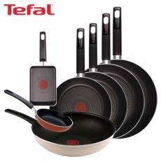 [테팔] 데코레이티브 시리즈 프라이팬 24cm+26cm+28cm+30cm+멀티팬 28cm+미니팬 12cm+사각 에그팬 12X18cm TFC-DS46830WEP12S18