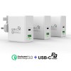 USB-C PD 2포트 고속 충전기
