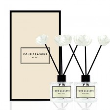 포시즌 플라워 디퓨저 50ml 더블 선물세트 미니로즈
