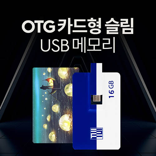 투이 거치대 C-type OTG USB 카드형 메모리 16G