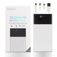 플라이토 빅뱅 듀얼충전 휴대용 보조배터리 20,000mAh