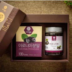 국산 동결건조 아로니아 환&분말 선물세트 소