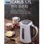 [ELO] ICARUS breakfast 시리즈 1.7L 전기 주전자 EL-WK1000BKF