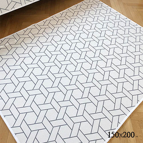 마르페이 헥사곤 화이트 3D매쉬매트 쿨매트 150*200