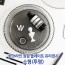 골드 라인 원형 플레이트 유리접시 소형(투명)