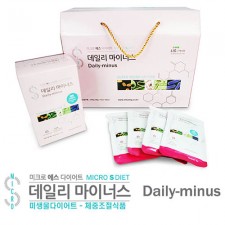 미생물다이어트 데일리 마이너스 1Box, 60ea (45g)
