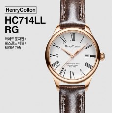 헨리코튼 2019년 신상품 손목시계 정품 HC714LL-RG