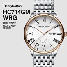 헨리코튼 2019년 신상품 손목시계 정품 HC714GM-WRG