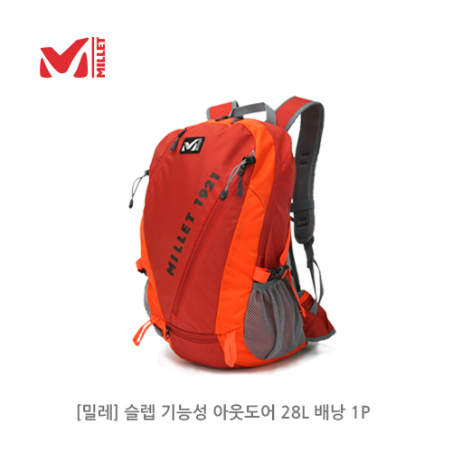 [밀레] 슬렙 기능성 아웃도어 28L  배낭 1P MGJSK007