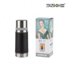키친아트 가죽 보온병350ml