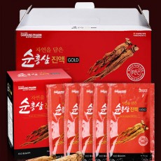 삼성제약 순홍삼진액 골드 70ml*30포 / 국내산 6년근 홍삼농축액 함유