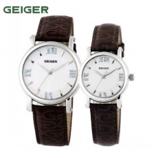 [GEIGER] 가이거 커플 가죽 시계 GE6008-1_WTBW (남,여 택1)