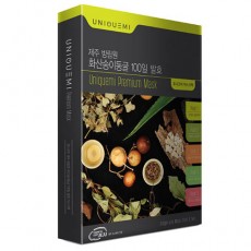 유니크미 제주 화산송이동굴 100일 발효 마스크팩 25ml*5EA