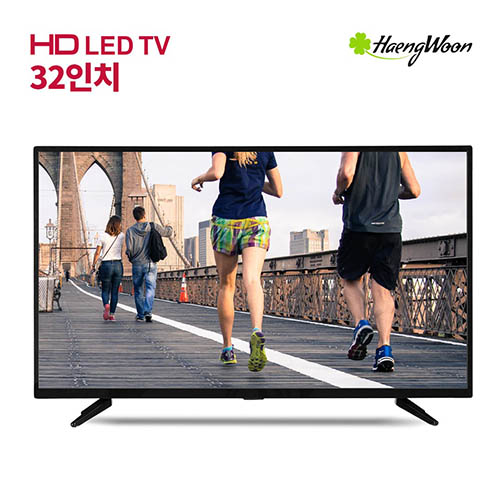 2019년형 행운TV HD LED TV 32인치 LG패널 HW32KHGEL (택배배송)
