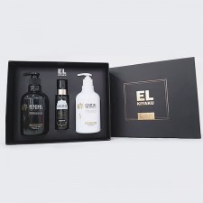 이엘키야쿠 프리미엄 3종 셋트 (샴푸500ml+아르간오일100ml+트리트먼트500ml)
