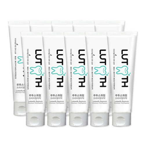 서울대특허기술 루투스쿼럼 천연미백치약 120g*10EA