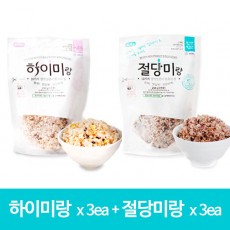 하이미소 하이미랑 210g x 3ea+절당미랑 210g x 3ea