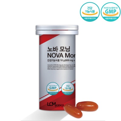 노바모닝 쏘팔메토성분 600mg 30캡슐 1개월분 전립선건강